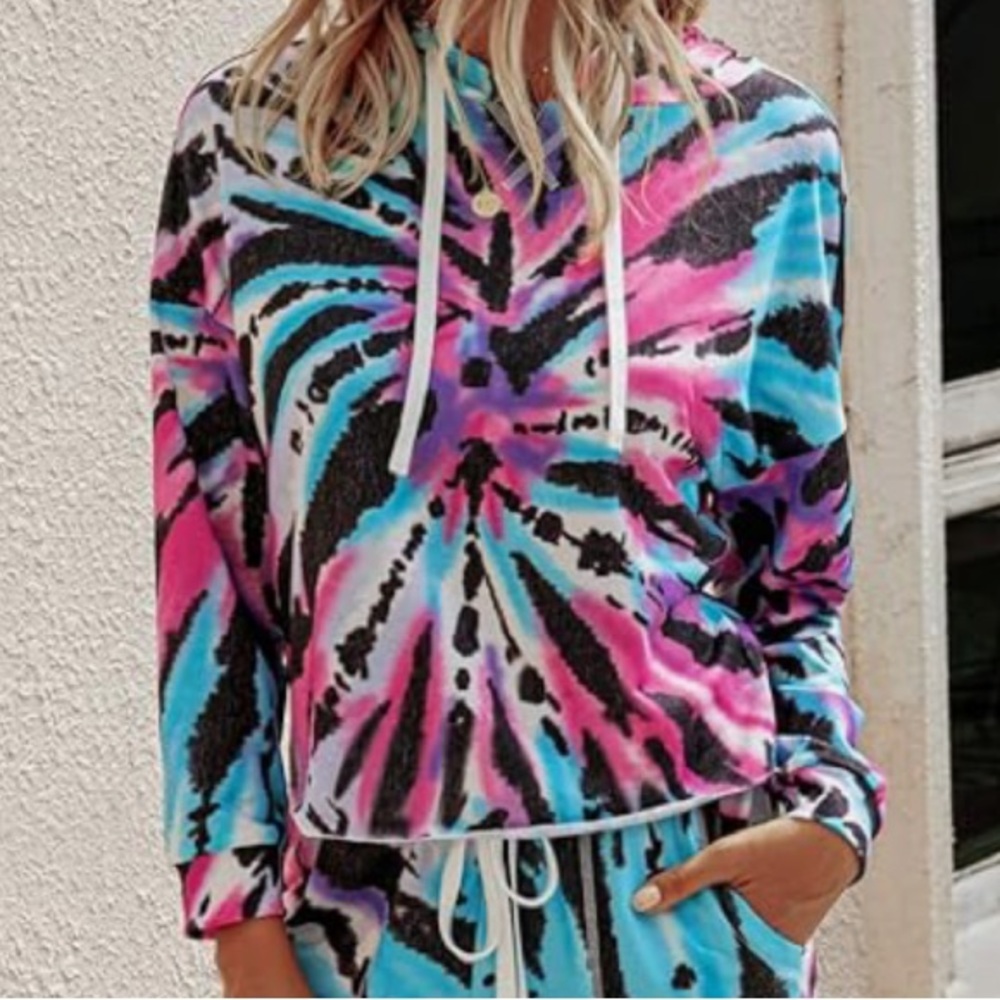 Adorable Tie Dye Hoodie